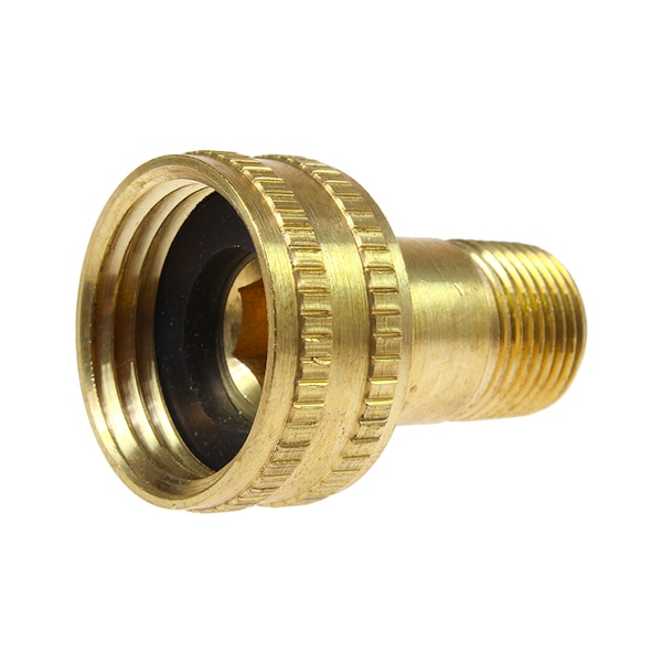 Garden Hose Adapter 3/4" GHT x 1/4" MPT